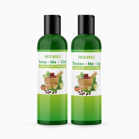 Grow Me Out Stimulating Shampoo + Conditioner Bundle